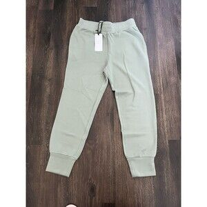 Varley The Slim Cuff Pant Double Soft Light Weight Green Women Sweatpant Size L